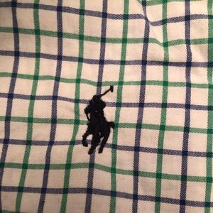 Long sleeve polo button up